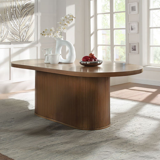 Gamarya - Dining Table - Dark Oak - R&R Furniture Gallery (Fountain Valley, CA)