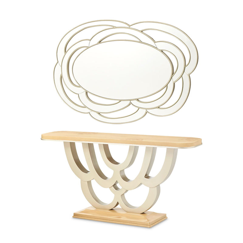 Camellia Field - Living Room Console Table - R&R Furniture Gallery (Fountain Valley, CA)