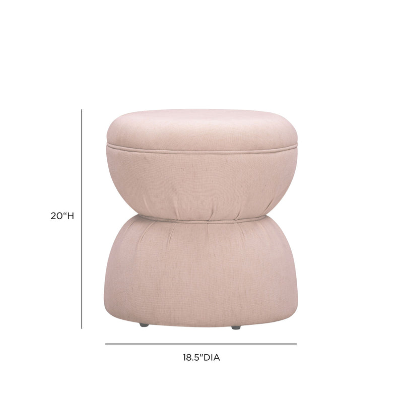 Tomlin - Gaming Ruched Ottoman