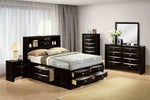 Zosimo - E.King Bed, Black