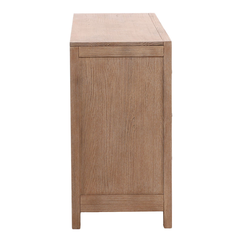 Emmalyn - Dresser - Light Warm Wash And Black