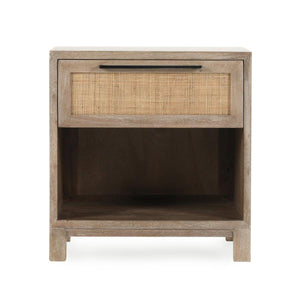 Jensen - 1 Drawer Nightstand - Meadow Taupe - R&R Furniture Gallery (Fountain Valley, CA)