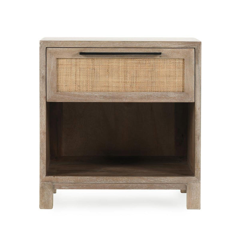 Jensen - 1 Drawer Nightstand - Meadow Taupe - R&R Furniture Gallery (Fountain Valley, CA)