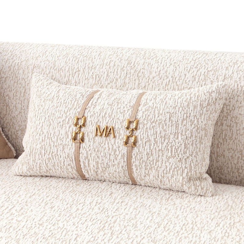 Savannah Breeze - Loveseat - Cashmere / Gold - R&R Furniture Gallery (Fountain Valley, CA)
