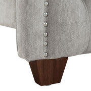 Marcella - Upholstered Shelter Headboard Bed Set - R&R Furniture Gallery (Fountain Valley, CA)