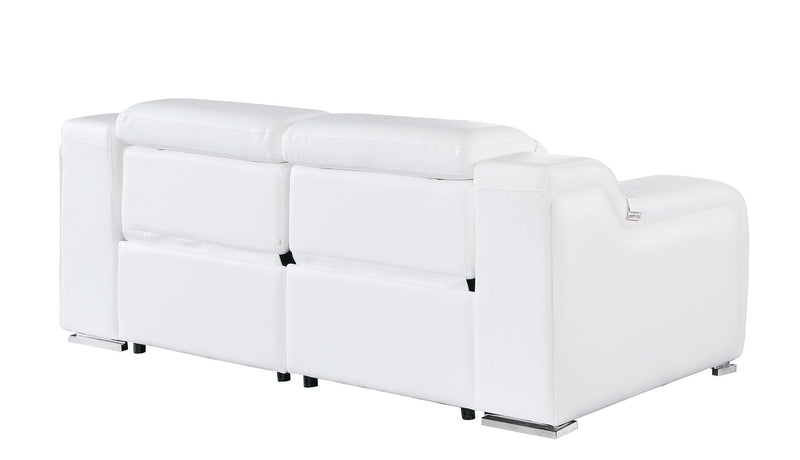 1116 - 2-Piece Modular Power Reclining Loveseat In With 2 Power Recliners & Power Headrests