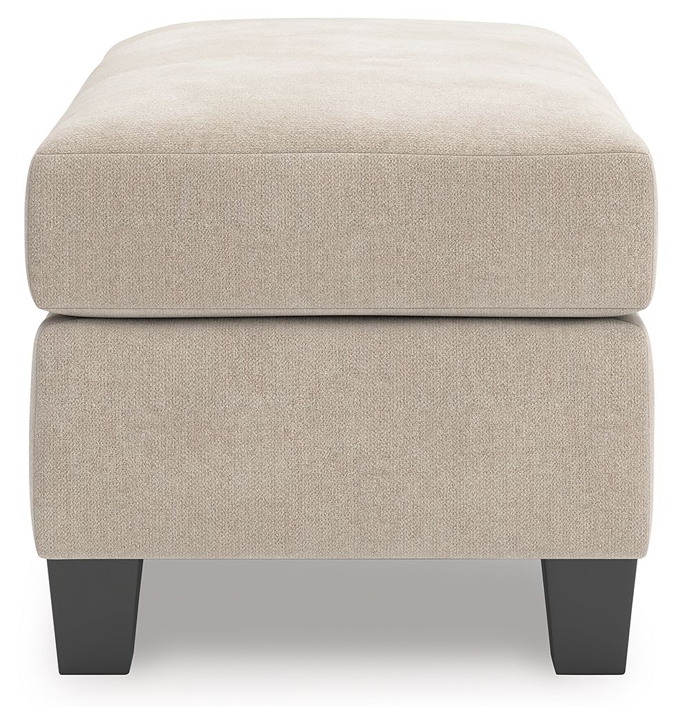 Willarae - Ottoman - Taupe - R&R Furniture Gallery (Fountain Valley, CA)