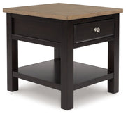 Drazmine - Rectangular End Table - Brown - R&R Furniture Gallery (Fountain Valley, CA)