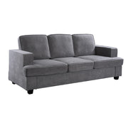 Modern Sofa, Comfortable 3 Seater Couch With Deep Seating, Loose Back Cushions, Wide Arms - R&R Furniture Gallery (Fountain Valley, CA)