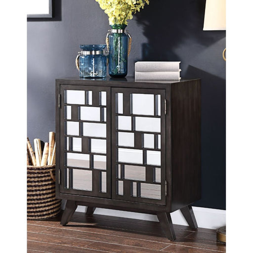 Melville - Console Cabinet - Dark Gray Oak - R&R Furniture Gallery (Fountain Valley, CA)