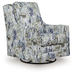 Dustinford - Swivel Glider Accent Chair - Multi - R&R Furniture Gallery (Fountain Valley, CA)