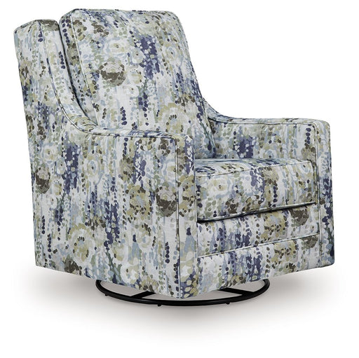 Dustinford - Swivel Glider Accent Chair - Multi - R&R Furniture Gallery (Fountain Valley, CA)