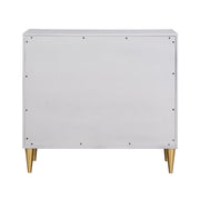 Anson - Console Cabinet - Metallic Silver & Champagne - R&R Furniture Gallery (Fountain Valley, CA)