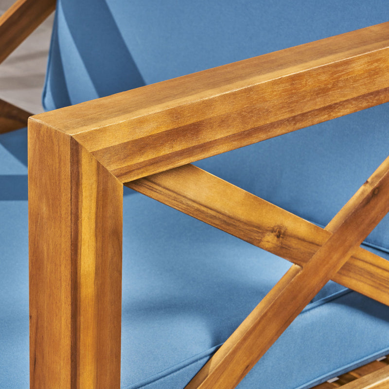 Brava - Mid - Century Modern Club Chair With Water Resistant Cushions - R&R Furniture Gallery (Fountain Valley, CA)