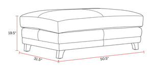 Hayden - Stationary Chair And A Half With Ottoman - Renaissance Marigold