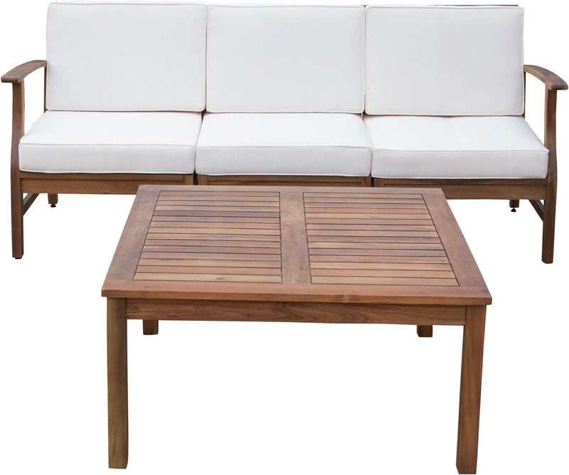 Perla - 3 Seater Sofa And Table Set - R&R Furniture Gallery (Fountain Valley, CA)