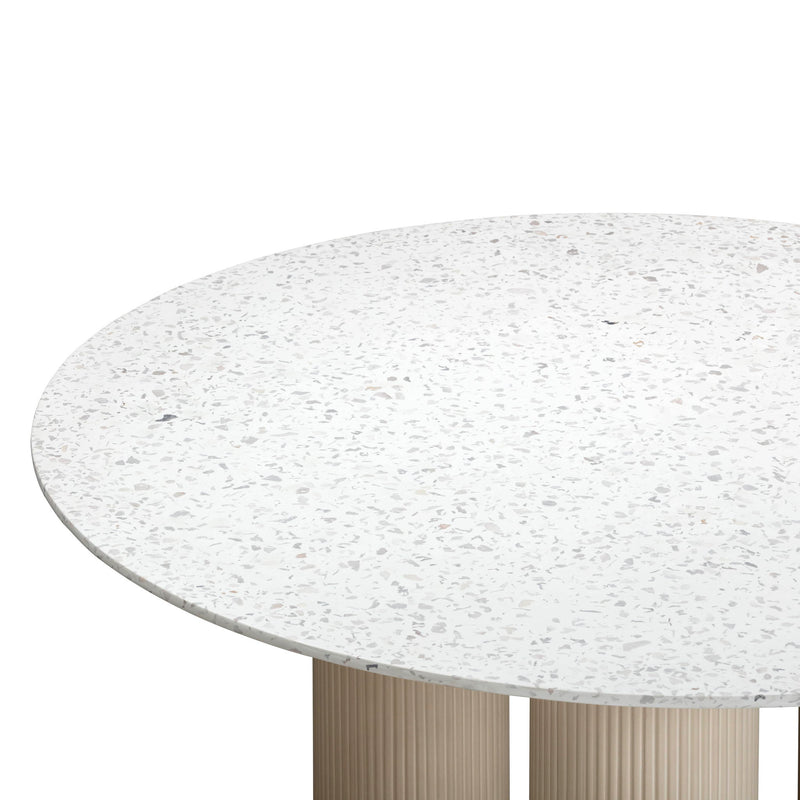 Parcino - Concrete Indoor / Outdoor Dining Table - Terrazzo - R&R Furniture Gallery (Fountain Valley, CA)