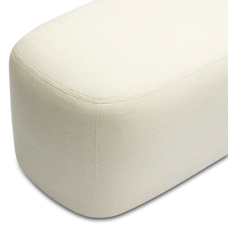 Graceland - Faux Mohair Bench - R&R Furniture Gallery (Fountain Valley, CA)