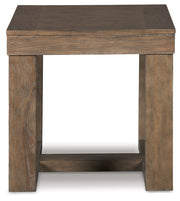 Cariton - Square End Table - Gray - R&R Furniture Gallery (Fountain Valley, CA)