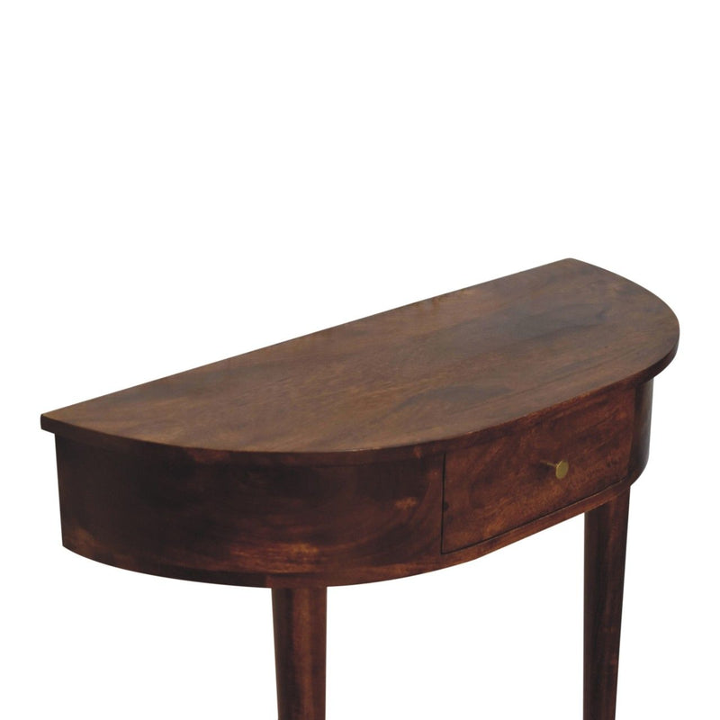 Backless Mounted Console - Brown - R&R Furniture Gallery (Fountain Valley, CA)