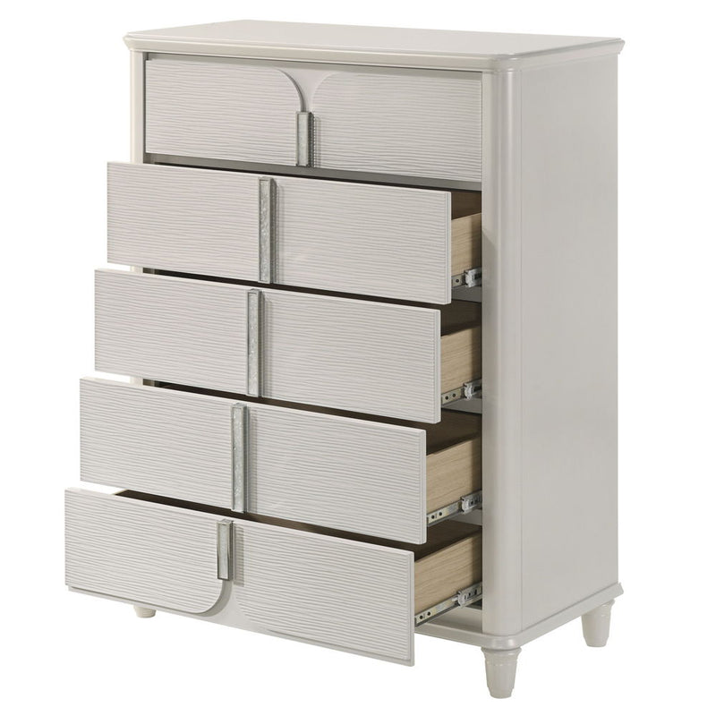Laveda - Chest - Pearl White - R&R Furniture Gallery (Fountain Valley, CA)