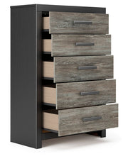 Broachmyn - Five Drawer Chest - R&R Furniture Gallery (Fountain Valley, CA)