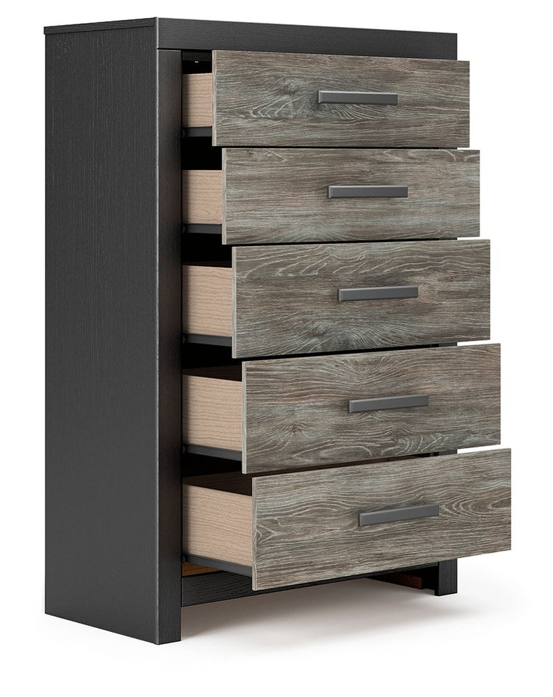 Broachmyn - Five Drawer Chest - R&R Furniture Gallery (Fountain Valley, CA)