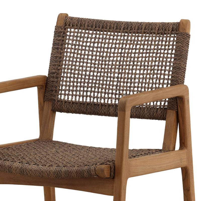Camilla - Outdoor Dining Chair (Set of 2) - Light Brown