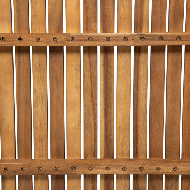 Outdoor Dining Table With Slatted Top, Ideal For Patio - R&R Furniture Gallery (Fountain Valley, CA)