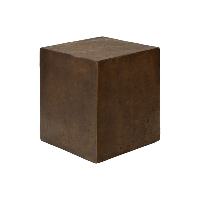 Contemporary 8th Street square accent table suitable for indoor and outdoor use, featuring a sleek modern design.