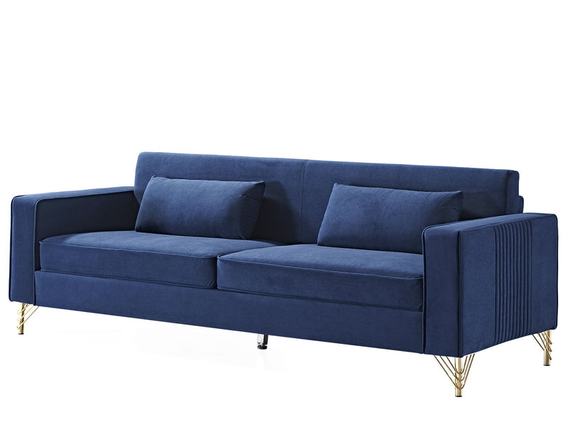 Aesthetic 3 Seater Couch With Classic Modern Appeal And Luxurious Soft Comfort - R&R Furniture Gallery (Fountain Valley, CA)