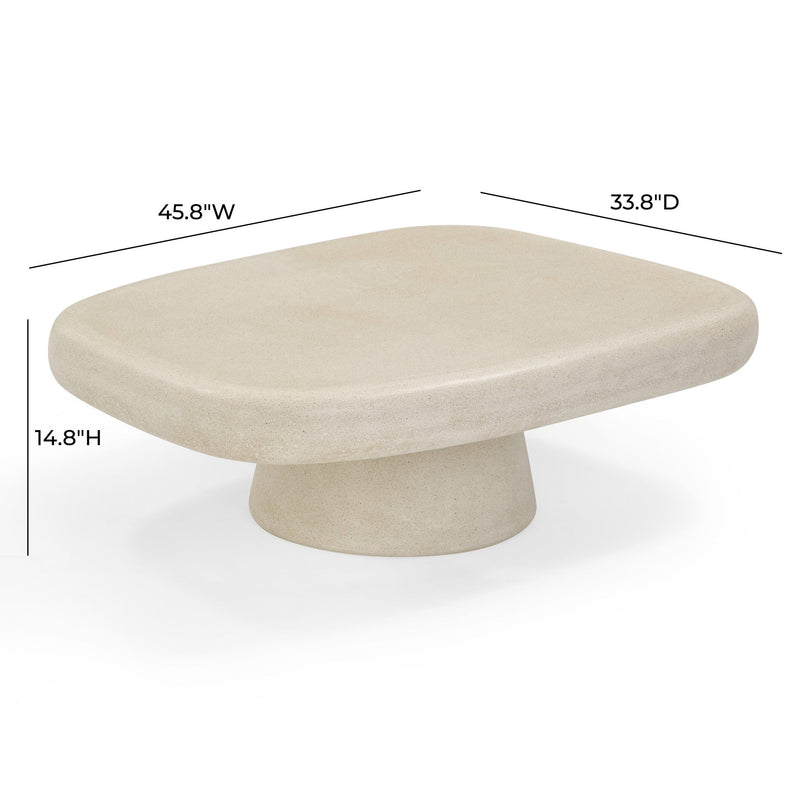 Darial - Indoor / Outdoor Coffee Table - R&R Furniture Gallery (Fountain Valley, CA)