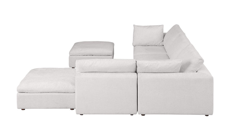 1100 - 6-Piece 3-Seat Sectional (Italian Fabric)