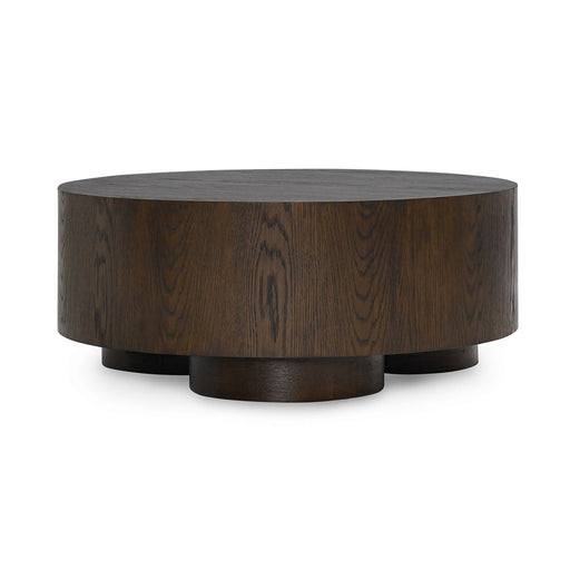 Runa - Oak Veneer 42" Coffee Table - R&R Furniture Gallery (Fountain Valley, CA)