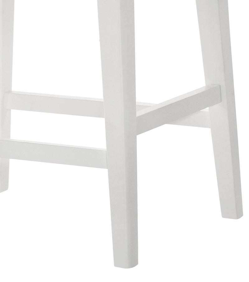 Sasha - 17" Counter Height Stool With Upholstered Seat - R&R Furniture Gallery (Fountain Valley, CA)