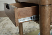 Roanhowe - Rectangular End Table - Brown - R&R Furniture Gallery (Fountain Valley, CA)