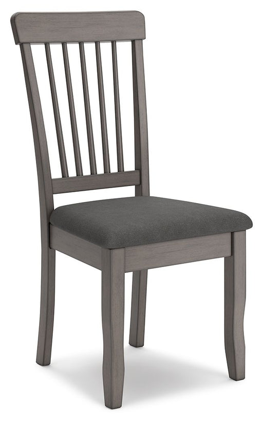 Shullden - Dining Room Side Chair (Set of 2) - Gray - R&R Furniture Gallery (Fountain Valley, CA)