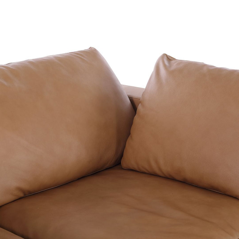 1100 - 11-Piece U-Shaped Sectional In Top-Grain Italian Leather