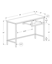 Computer Desk For Home Office, Compact Modern Design, Contemporary & Modern - R&R Furniture Gallery (Fountain Valley, CA)