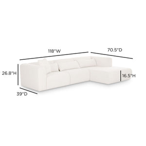 Tarra - Chenille Modular Sectional