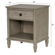 Victoria - Nightstand With Open Storage - R&R Furniture Gallery (Fountain Valley, CA)