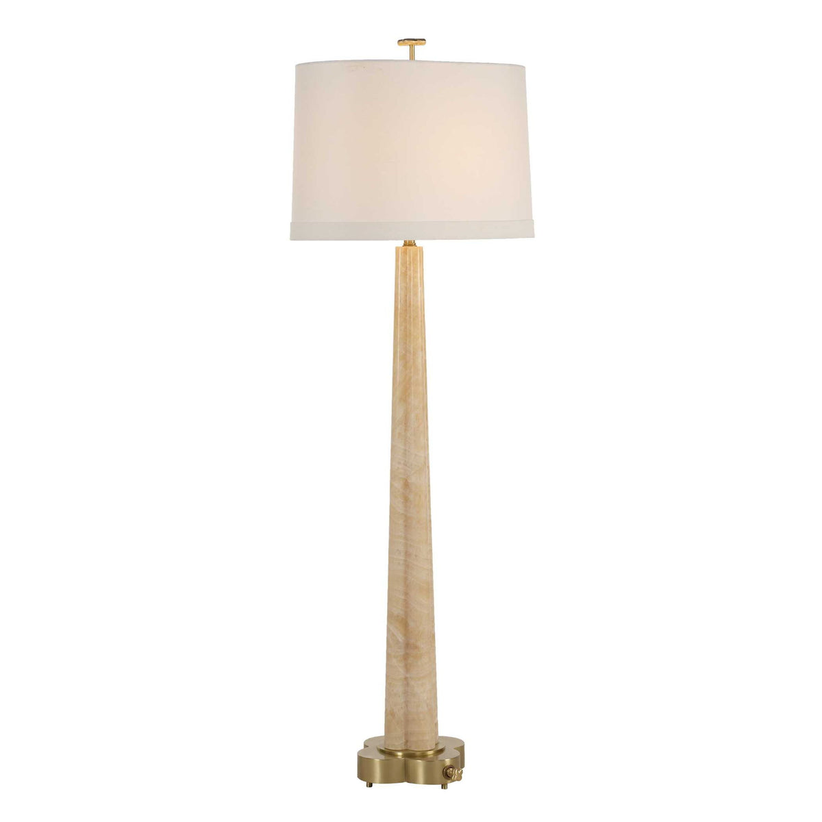 Golden Clover - Buffet Lamp - Brown