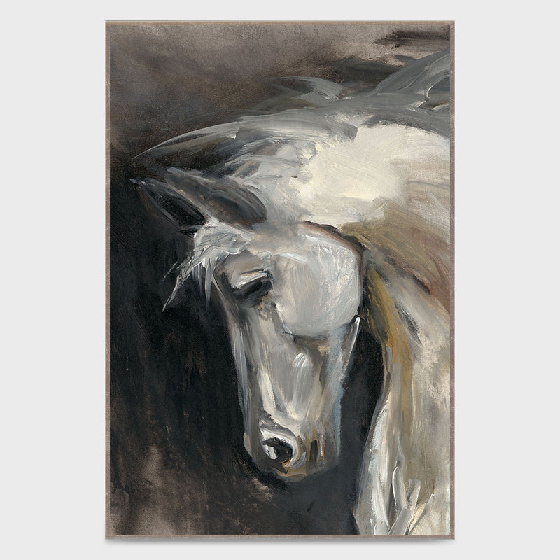 Dash - 30" x 40" Painting Art by Buddy Whitlock - Dark Gray - R&R Furniture Gallery (Fountain Valley, CA)