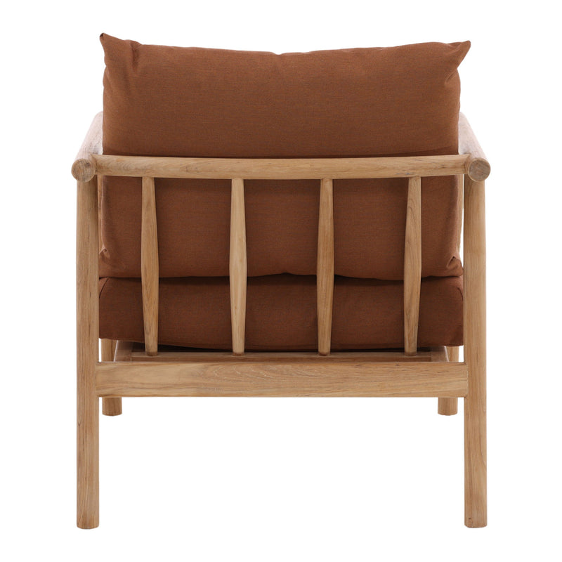 Aimee - Outdoor Occasional Chair - Sienna And Natural