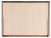 Glory Furniture LaVita mirror with sleek rectangular design, reflecting a modern home decor style, mounted on a wall.