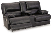Mountainous - Power Reclining Loveseat With Console /Adj Headrest - Eclipse - R&R Furniture Gallery (Fountain Valley, CA)