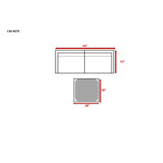 Outdoor Wicker Conversation Set With Cushions, All Weather - R&R Furniture Gallery (Fountain Valley, CA)