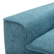 Modern Fabric Sofa With Cushions, Sleek Arm Design - R&R Furniture Gallery (Fountain Valley, CA)