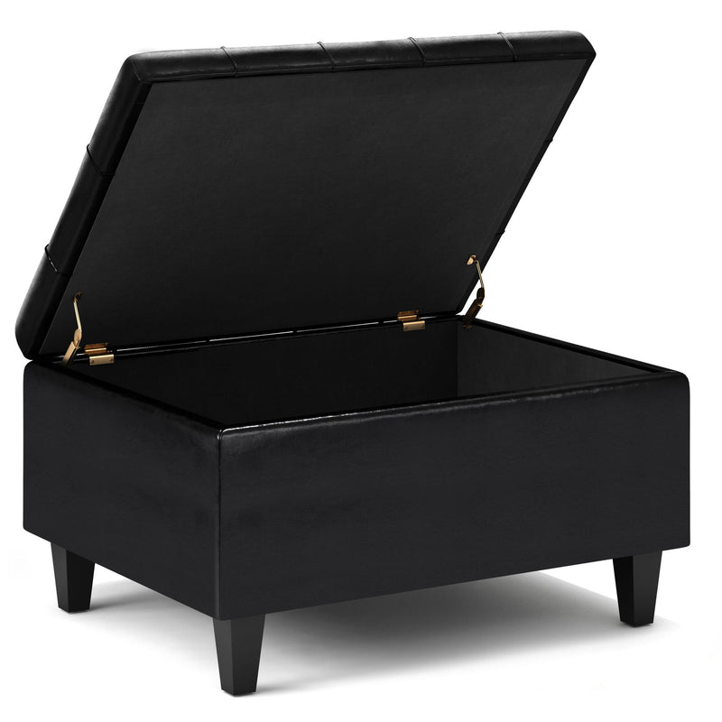 Harrison - Upholstered Coffee Table Storage Ottoman - R&R Furniture Gallery (Fountain Valley, CA)