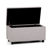 Cosmopolitan - Upholstered Storage Ottoman - R&R Furniture Gallery (Fountain Valley, CA)